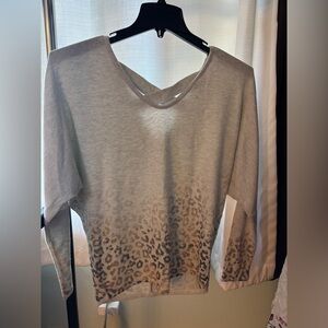 Phil Love Faded Leopard Sweater
